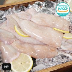 김하진 국내산 손질통오징어 14미 (240g(2미)X7팩) 5%쿠폰+구매 후 3천원 적립