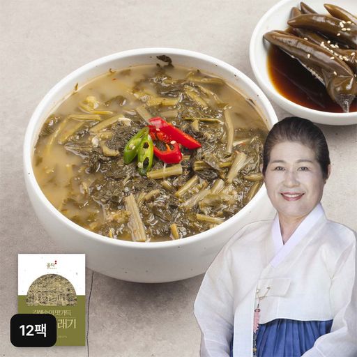 김혜숙의 맛가득 된장시래기 150gX12팩구매 후 3천원 적립