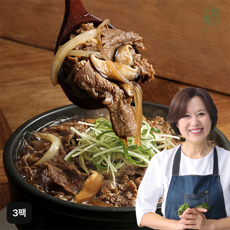 선의 뚝배기불고기 500gX3팩구매 후 3천원 적립