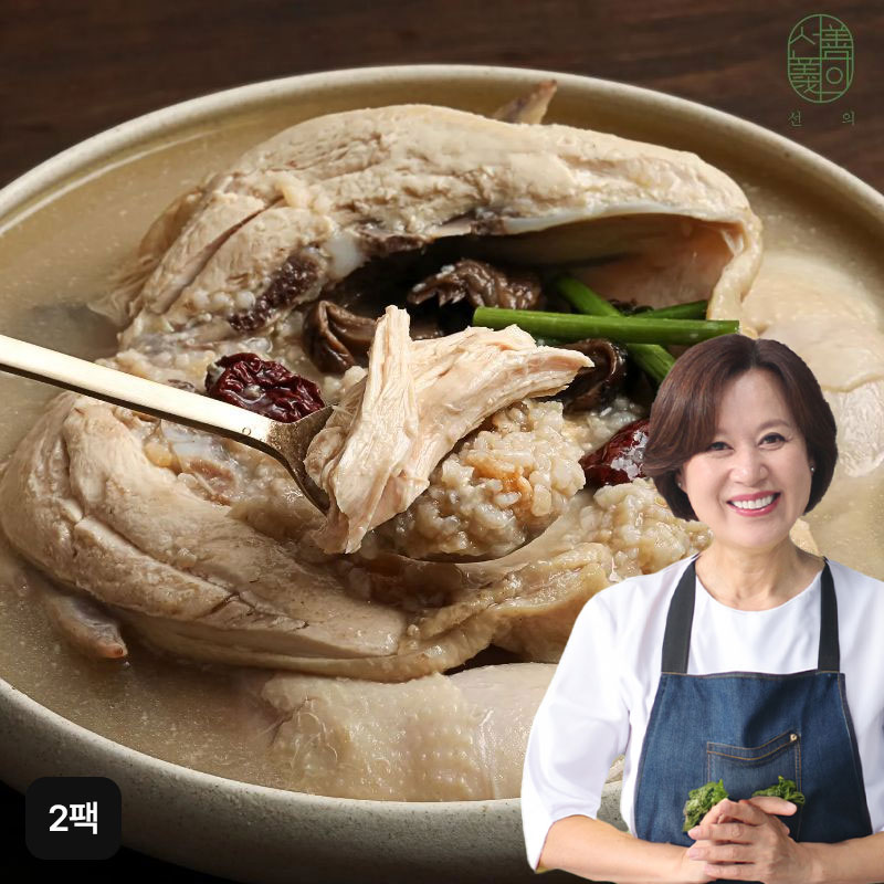 선의 누룽지백숙 1.2kgX2팩구매 후 3천원 적립