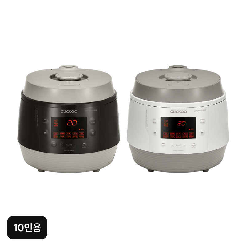 쿠쿠압력밥솥 10인용 CRP-QKHS1010BGB/BGW5%쿠폰+구매 후 3천원 적립