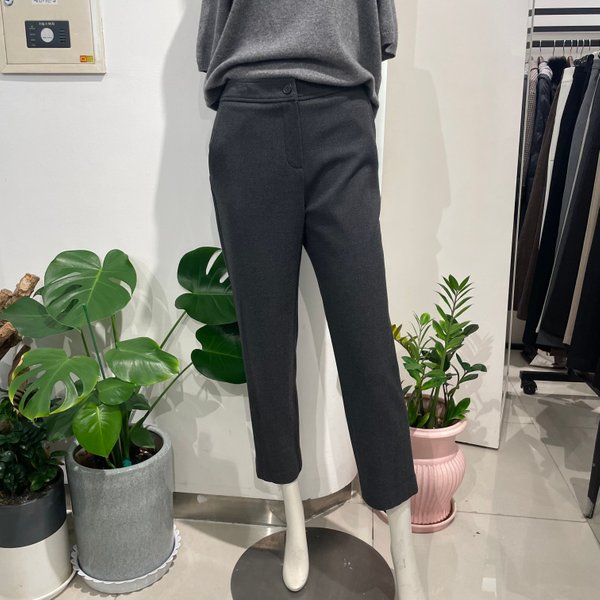 (주)리드마크 [갤러리아] 안지크(25F/W)바지 세미베기바지 기모바지 기모정장팬츠(AJ4SL5130)