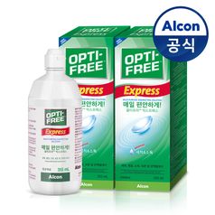 옵티프리 렌즈세척액 익스프레스 355ml 2개