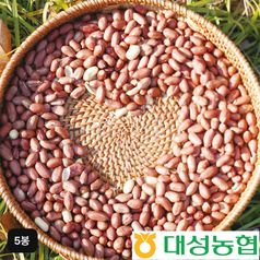 대성농협 국산 고소한 볶음알땅콩 300gX5봉구매 후 3천원 적립