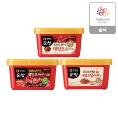 순창고추장 1kg 3종(덜매운고추장, 매운고추장, 찰고추장) 2개 골라담기