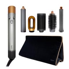 다이슨 에어랩 오리진 NEW 볼륨에디션 니켈코퍼 트래블백 롱배럴2개 포함 국내AS eTV