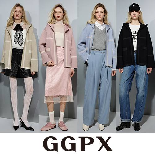 GGPX 26SS 후드 니트 자켓5%쿠폰+구매 후 3천원 적립