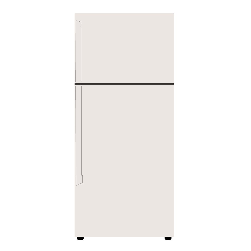 LG전자 LG전자 오브제컬렉션 냉장고 D502MEE33 507L-후