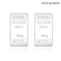 골드퀸즈 럭키 실버바 100g+100g5%쿠폰+구매 후 3천원 적립