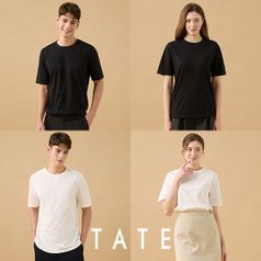 테이트 오가닉면100 튜블러 티셔츠 7종(화이트4종+블랙3종)5%쿠폰+구매 후 3천원 적립