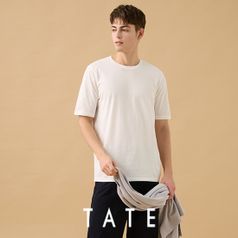 테이트 오가닉면100 튜블러 티셔츠 7종(화이트7종)5%쿠폰+구매 후 3천원 적립