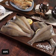 햇 국내산 손질가자미 40미 (300g(5미)X8팩)5%쿠폰+구매 후 5% 적립