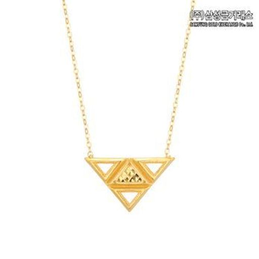 (주)삼성금거래소 24K 순금 트리아 팬던트 목걸이 7.5g5%쿠폰+구매 후 3천원 적립