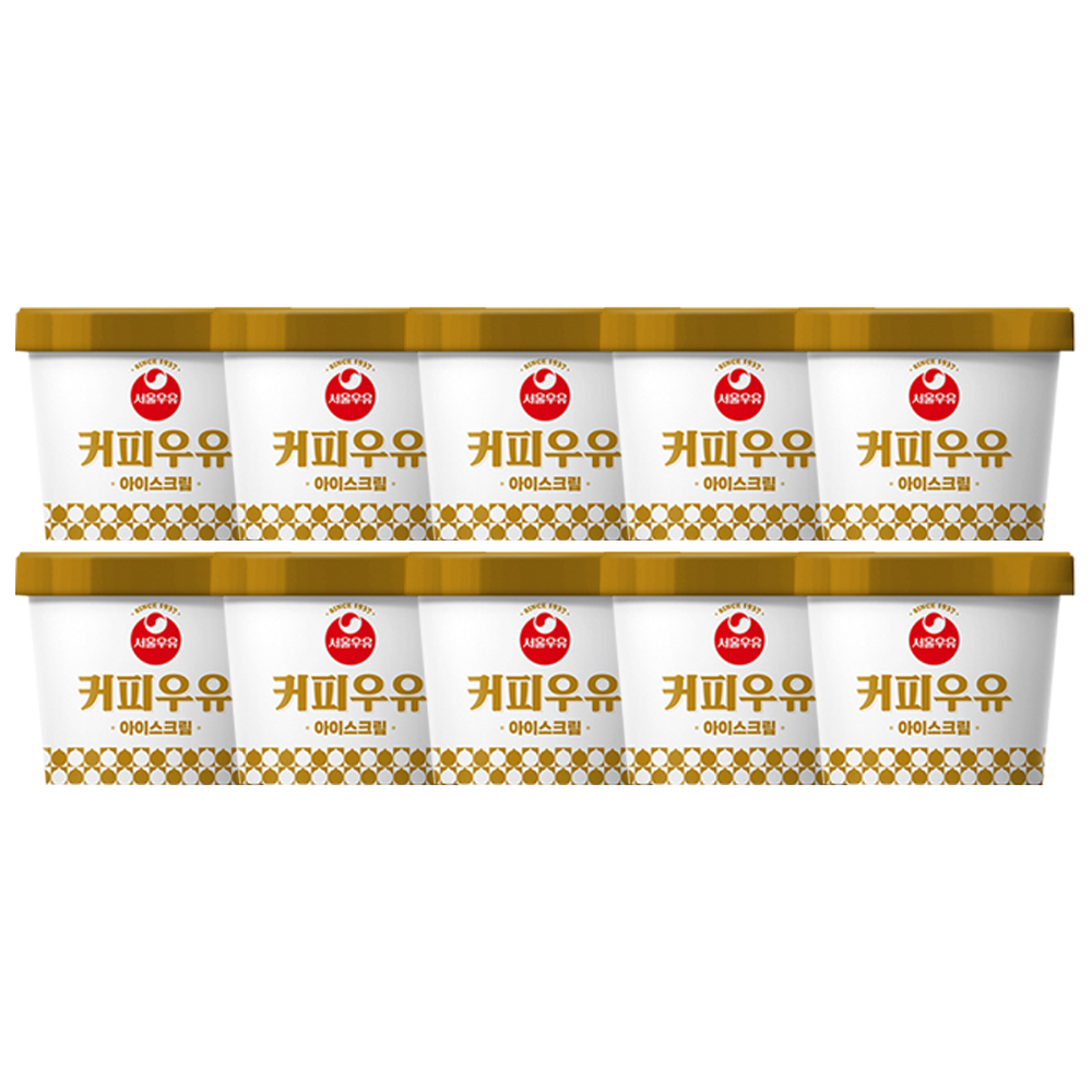 서울우유 커피우유 아이스크림 100mlx10개