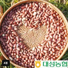 대성농협 국내산 고소한 볶음알땅콩 300gX4봉구매 후 3천원 적립