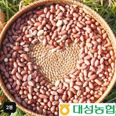 대성농협 국내산 고소한 볶음알땅콩 300gX2봉구매 후 3천원 적립