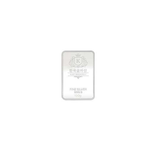 한국금자산관리 KGAM 실버바 99.99% 100g5%쿠폰+구매 후 5% 적립