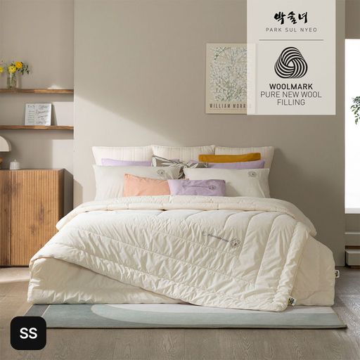 (SS)박술녀 호주산 100%양모 피그먼트 영화3(차렵이불+베개커버)5%쿠폰+구매 후 3천원 적립