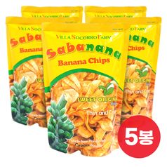 필리핀 사바나나 바나나칩 100g x 5봉