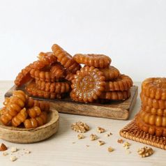 정일품 못난이 찹쌀 꿀약과 1kg+1kg (총 2kg) 꾸덕 대용량 파지