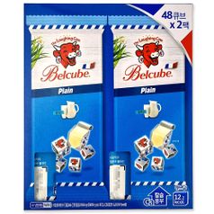 코스트코 큐브치즈 래핑카우 벨큐브 플레인 500g(48큐브 X 2팩)