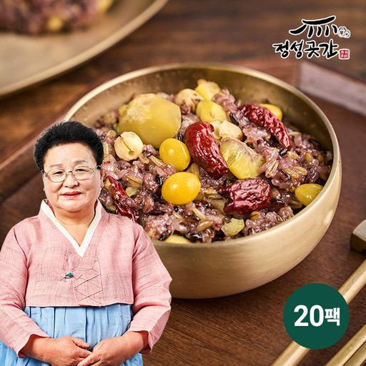 정성곳간 전통 수제영양밥 20팩구매 후 3천원 적립
