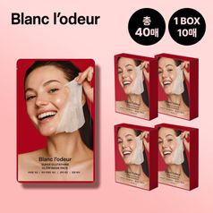 블랑로더 슈퍼글루타치온 글로우마스크팩 4박스(40매)5%쿠폰+구매 후 3천원 적립