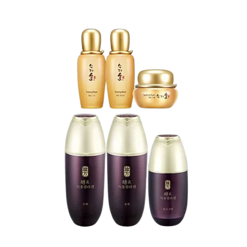 수려한 효 녹용콜라겐(수액+유액+진액)+화윤 3종(스킨+에멀전+크림)5%쿠폰+구매 후 3천원 적립