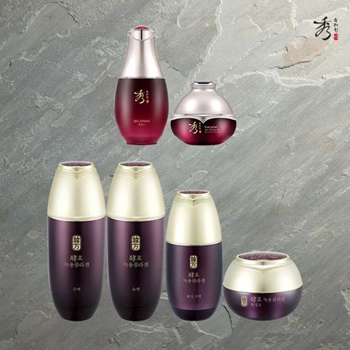 수려한 효 녹용콜라겐(수액+유액+진액+활성고)+멀티에센스+멀티크림 5%쿠폰+구매 후 3천원 적립
