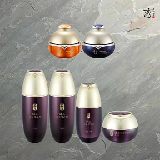 수려한 효 녹용콜라겐(수액+유액+진액+활성고)+꿀광크림+장벽크림5%쿠폰+구매 후 3천원 적립