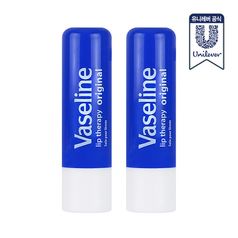 바세린 립 테라피 스틱 오리지널 4.8g x 2개