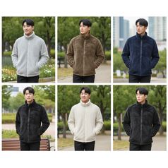 (eTV) 간절기용 데일리룩 플리스 후리스 자켓 6종택1