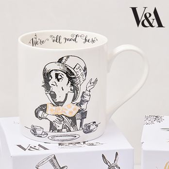 V&A V&A 이상한 나라의 앨리스 Hatter 머그컵(350ml)