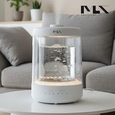 미라스 가열식 가습기 4L MS-4000HG 유리 대용량 분리형 물멍_A