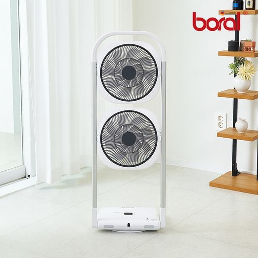 보랄 BLDC 무선 듀얼 헤드 접이식 선풍기 BR-Q320DH5%쿠폰+구매 후 3천원 적립
