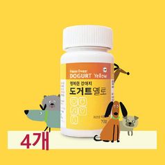 행복한 강아지 도거트 애견유산균 70g 4개