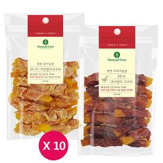 네츄럴코어 오리/치킨말이 고구마 110g x 10개