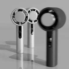 르젠 초경량 BLDC 펠티어 냉각 100단 무선 핸디형 선풍기 LZMF-UC01