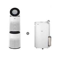 LG 공기청정기 + 제습기 AS285DWWD+DQ205PSVA 무료배송