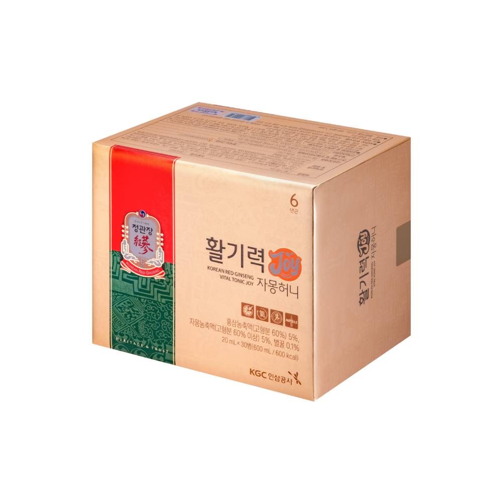 정관장 활기력 JOY 자몽허니 (20ml x 30병) 1박스 +쇼핑백