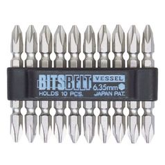 베셀 드라이버 비트 십자드라이버 비트 6.35mm 10p
