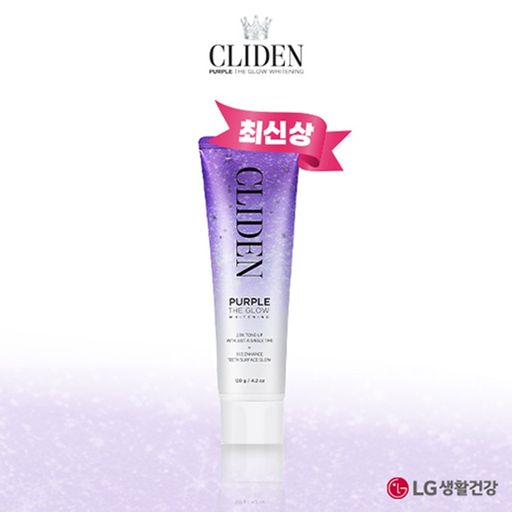 클라이덴 퍼플더글로우 화이트닝치약 120g5%쿠폰+구매 후 3천원 적립