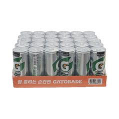 롯데칠성음료(주) <b>게토레이</b> 레몬 240ml x 30캔 스포츠 이온음료 무료 ..
