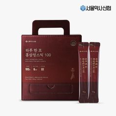 서울약사신협 하루 한포 홍삼정스틱 100 10g 100포
