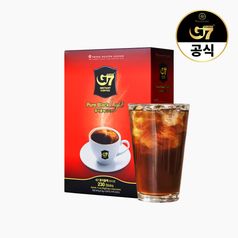 G7 퓨어블랙 라이트 0.9g 230개입/ 미니스틱 인스턴트 베트남커피