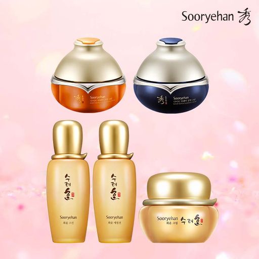 수려한 화윤 3종(스킨+에멀전+크림)+꿀광크림+장벽크림5%쿠폰+구매 후 3천원 적립