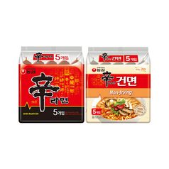 신라면 5개입 + 신라면건면 5개입 총10개입