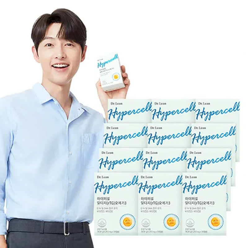 (95%이상 초고순도 RTG오메가3)닥터린 하이퍼셀 오메가3 12박스(12개월분)5%쿠폰+구매 후 3천원 적립 2