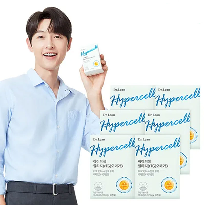(95%이상 초고순도 RTG오메가3)닥터린 하이퍼셀 오메가3 6박스(6개월분)5%쿠폰+구매 후 3천원 적립 2