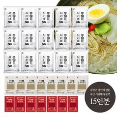 농민식품 서리태 콩순면 15인분 세트